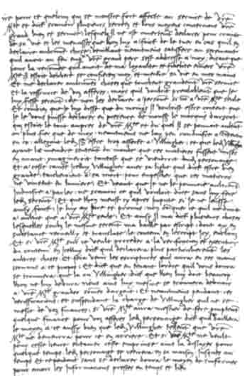 Lettera (Worms, 1° gennaio 1521) di Mercurino di Gattinara a Carlo V in cui lo informa delle frodi del tesoriere Villinger e lo consiglia sulla politica finanziaria e amministrativa